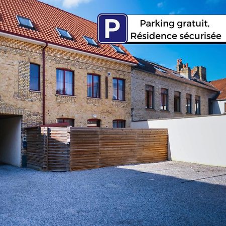 Le Spacieux A Saint-Omer - 2 Chambres, Centre Et Gare A Pied, Parking Gratuit Exterior foto